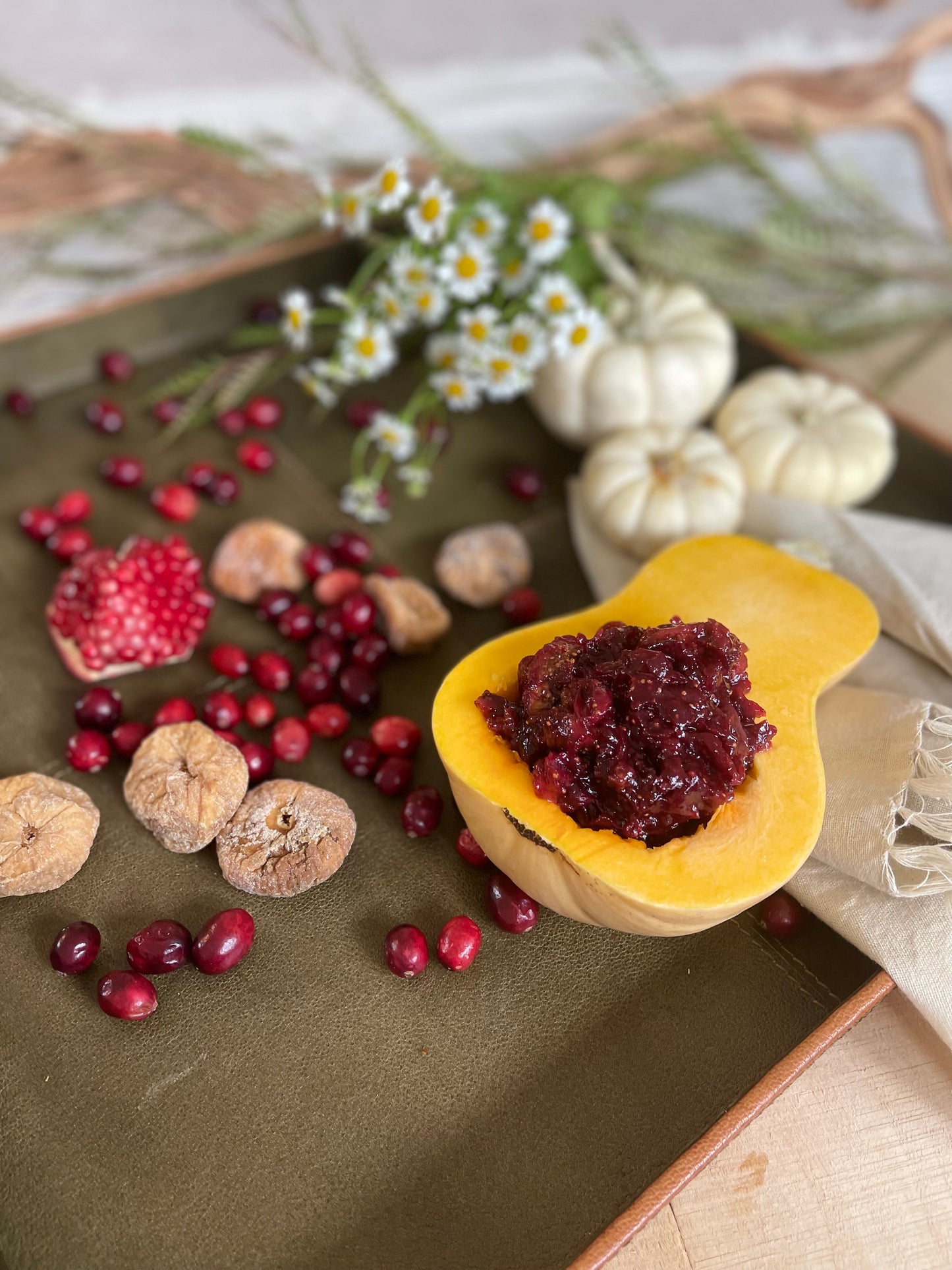 Pomegranate Cranberry Sauce