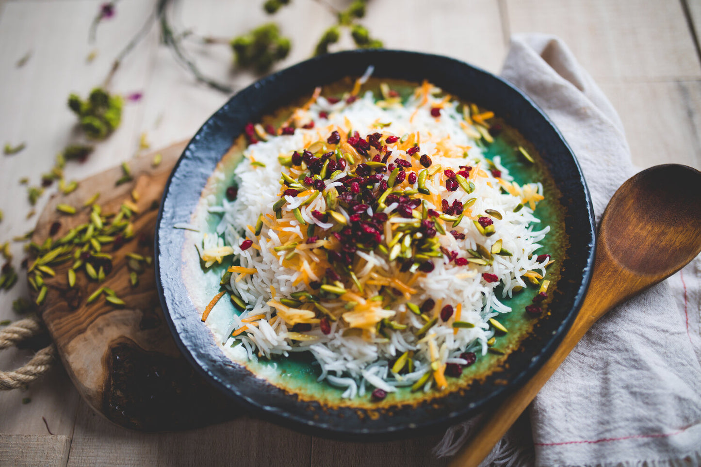 Barberry Saffron Rice "Zereshk Polow"