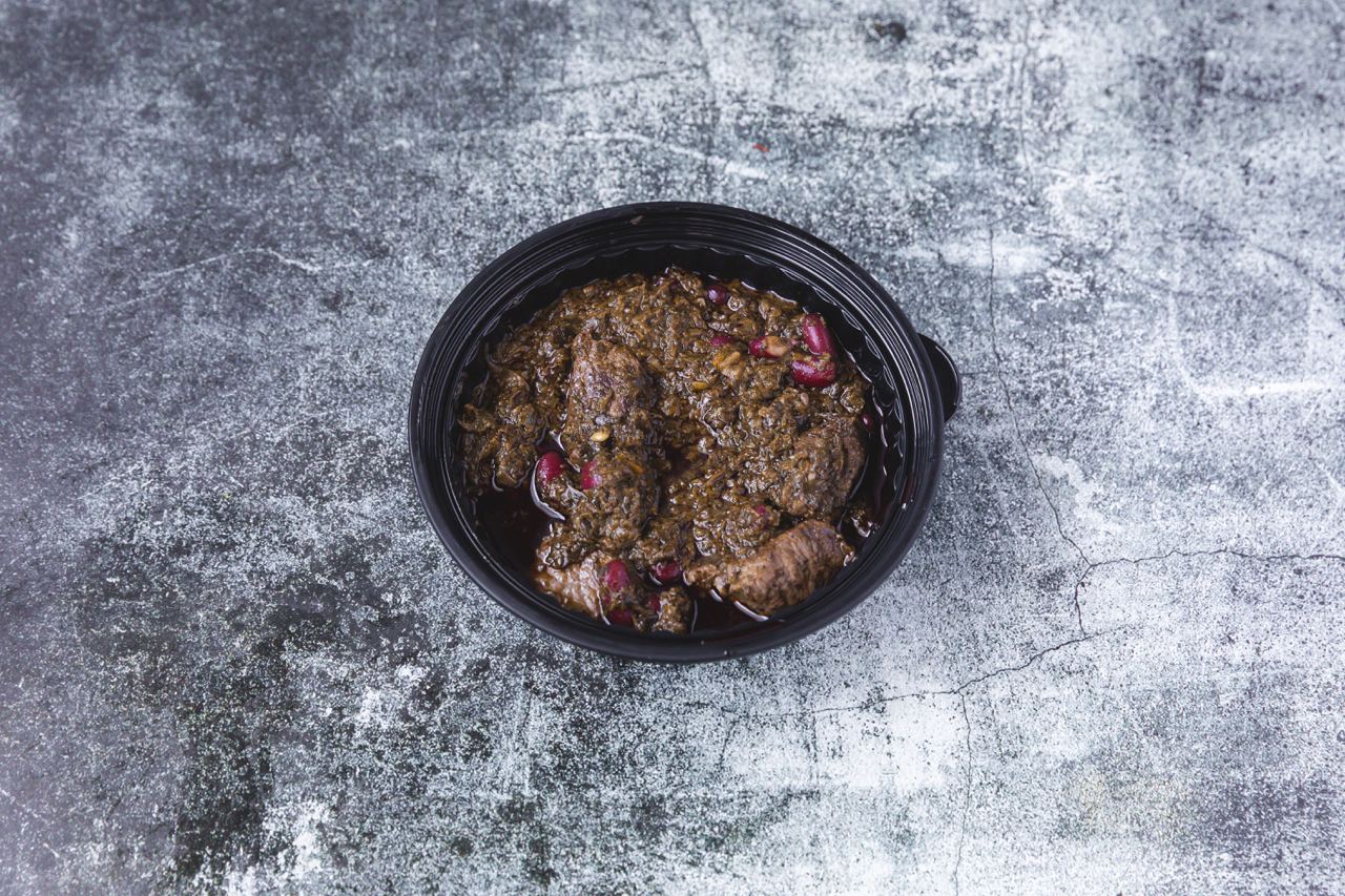 Qormeh Sabzy + White Rice