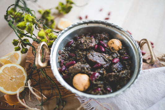 Herbed Beef Stew "Qormeh Sabzy"